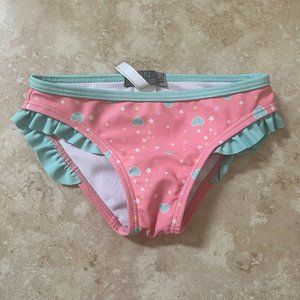 Losan Baby Girl Bikini Bottom - Pink / Blue Size 9/12M